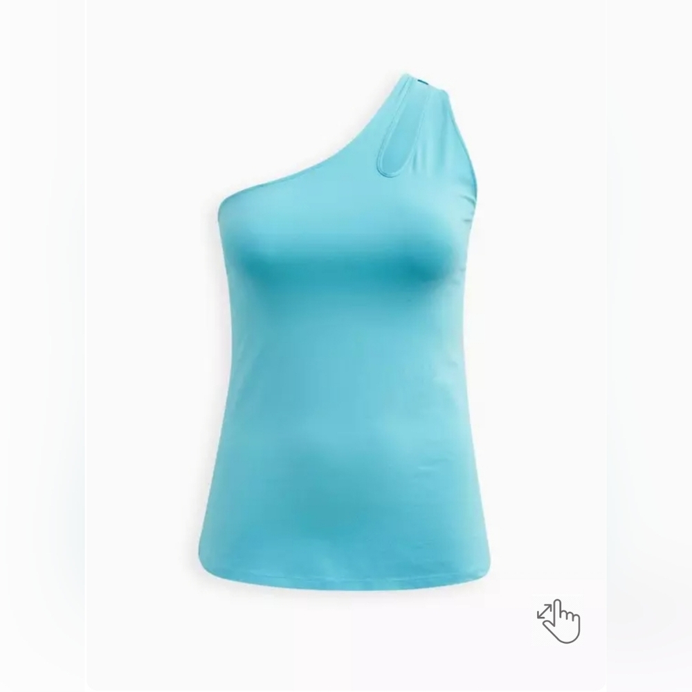 Torrid Foxy One Shoulder Cutout Tank